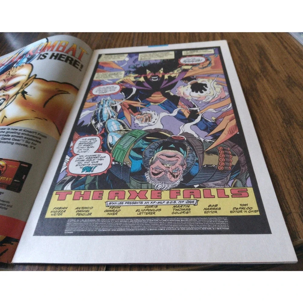 X-Force #28 (November 1993 Marvel Comics)